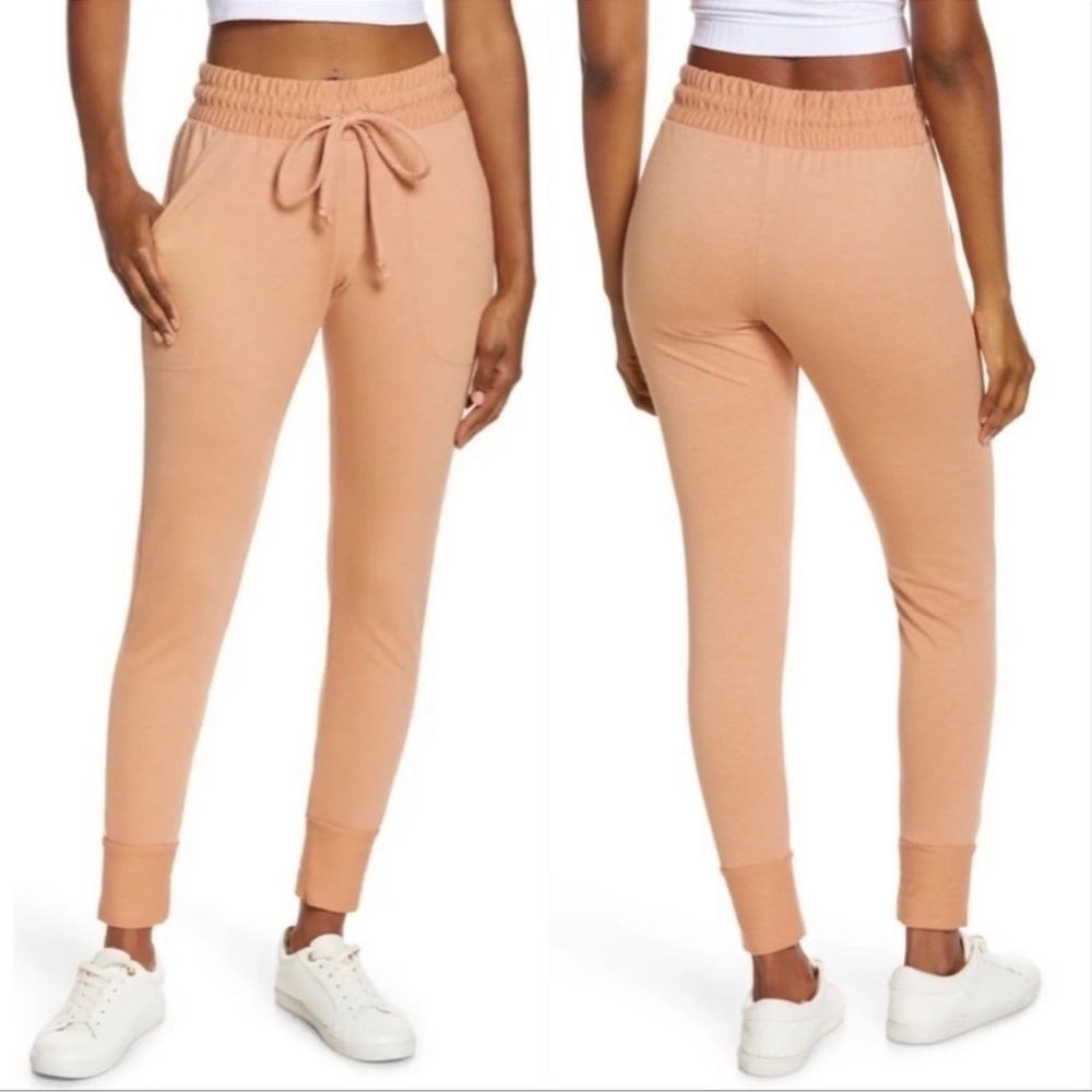 Free People Movement Sunny Skinny Sweatpants Relaxed Fit Sunbaked Size Medium